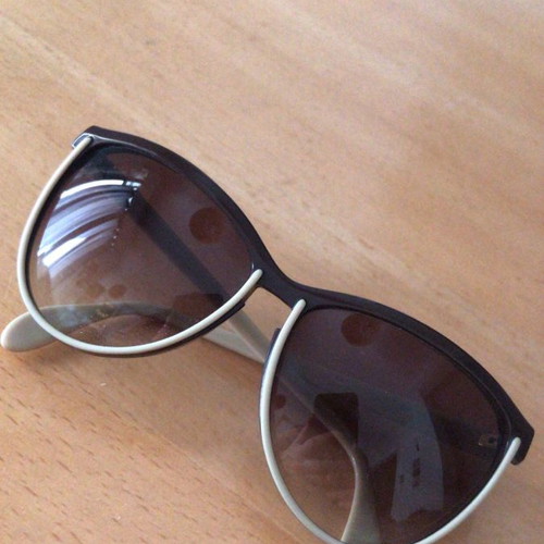 Silhouette vintage sunglasses used, brown and beige
