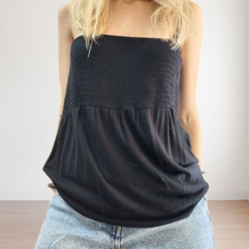 H&M women's summer blouse black size S used