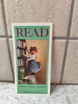 Vintage bookmark from 1980 like new