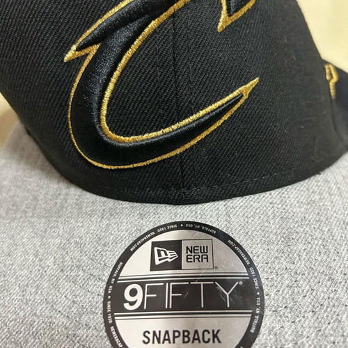 NBA Cleveland Cavaliers New Era cap new, Black Metal custom
