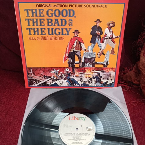 The Good, The Bad & The Ugly soundtrack LP like new, classical