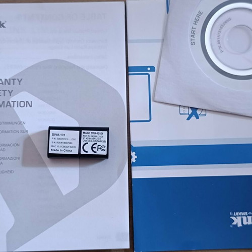 D-Link N300 Nano USB Wi-Fi Adapter like new