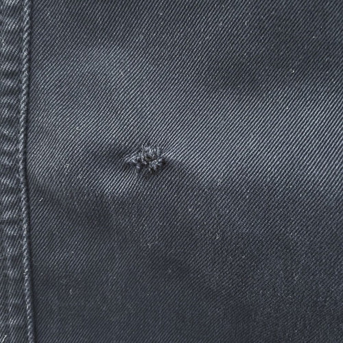 Bershka Pant 00s used, blue, good condition with small hole