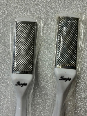 Set of 2 metal foot rasps new