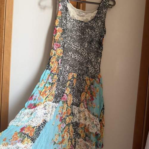 Celestino mini dress like new, multicolor, size M