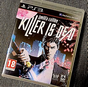 Killer is Dead ps3 limited edition