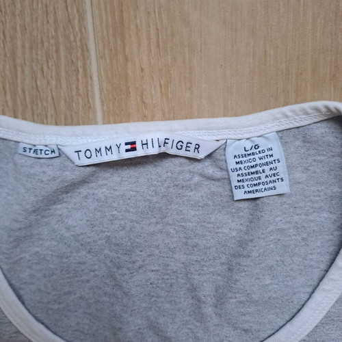 Tommy Hilfiger short-sleeve T-shirt, grey, size L