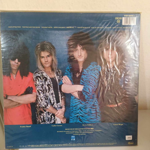 Quiet Riot QR III LP near mint, metal, 1986, made in Holland