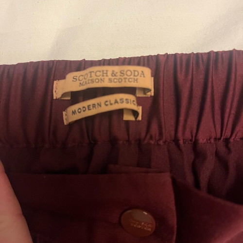 Scotch & Soda high-waisted pleated skirt like new, Tyrian violet, XS