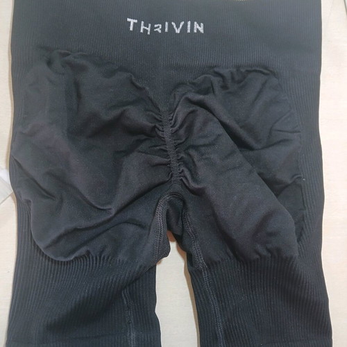 Women's shorts leggings new, black, size XS