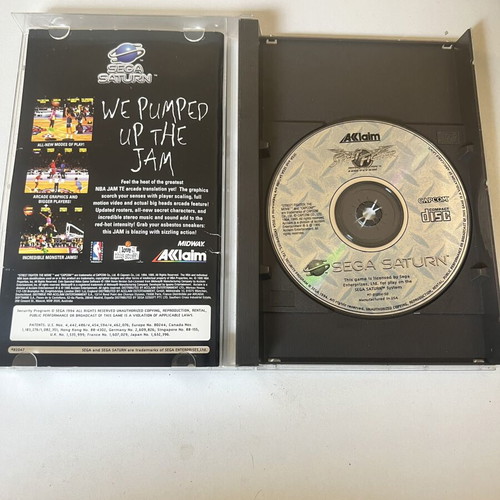 Street Fighter The Movie Sega Saturn game CIB