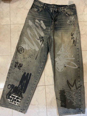 STWD Jean new Pull & Bear turquoise