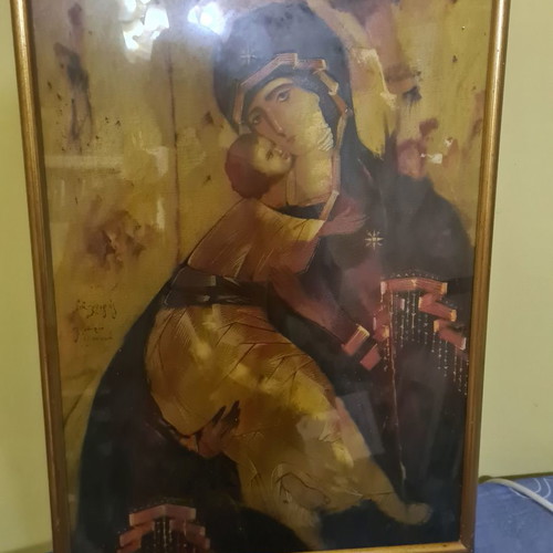 Εικόνα της Παναγίας μεταχειρισμένη 56×40