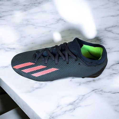 Adidas kids football shoes used, black, size 37 1/3