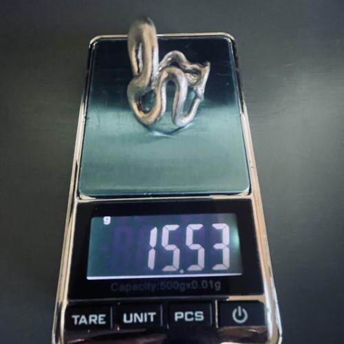Silver ring 925 handmade, like new with authenticity stamp