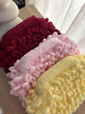 Puffy bags in various colors new
