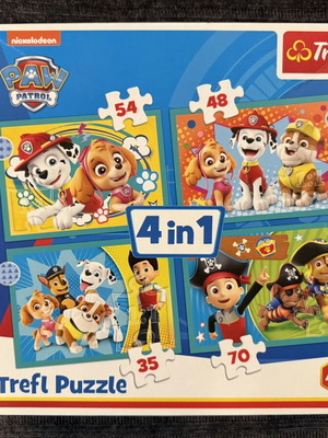 Παζλ Paw Patrol 4 σε 1, Trefl