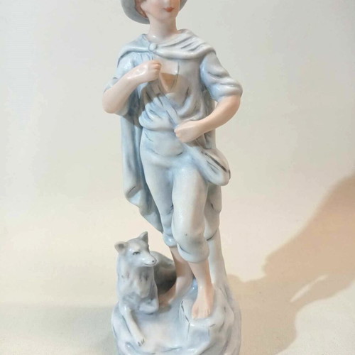 Pair of prewar Royal Dux porcelain figurines used