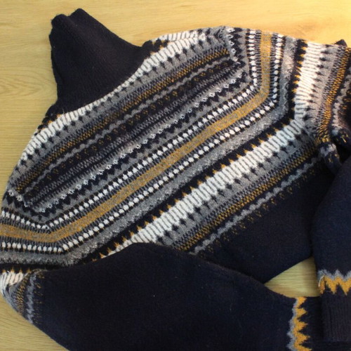 Mango men's turtleneck blue size Large like new