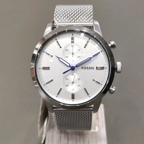 Fossil men's watch new stainless steel with Milanese bracelet
