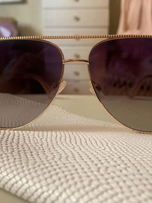 Quay Australia High Key Luxe polarized sunglasses, gold