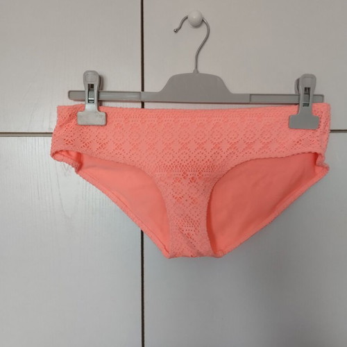 H&M swimsuit used set in coral color, size 38