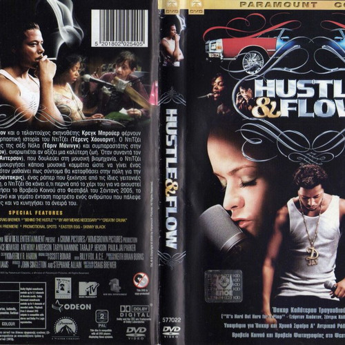 Hustle and Flow DVD used, drama with subtitles