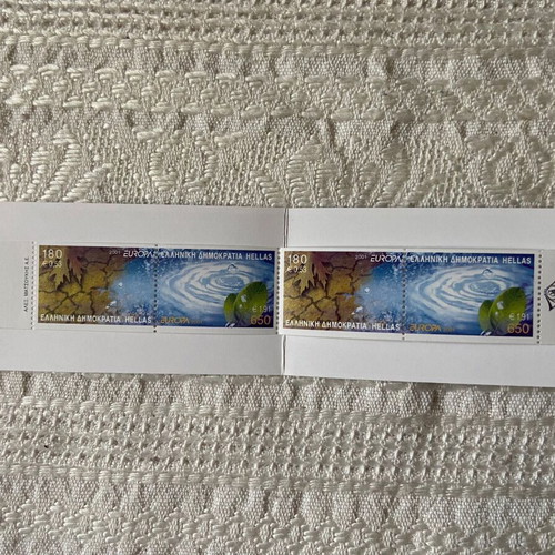 Greek Collectible Europa 2001 CEPT booklet new