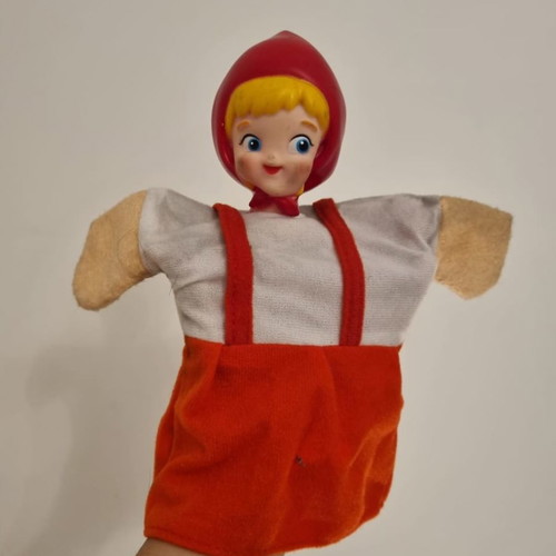 Puppet figures Little Red Riding Hood