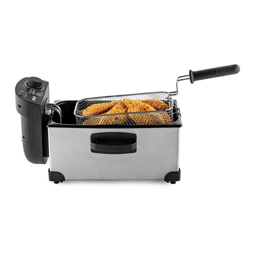 Muhler DF-3030IX deep fryer 3lt silver new