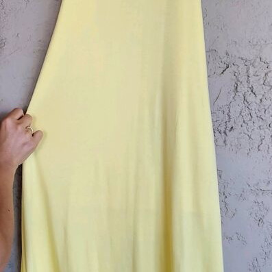 Maxi summer yellow dress Princess