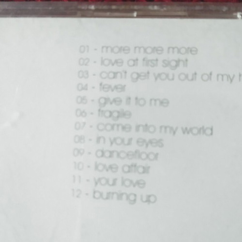Kylie Minogue CD used, pop