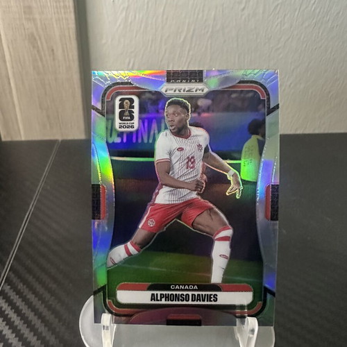 2026 Panini Prizm Fifa World Cup Alphonso Davies Silver #165 new