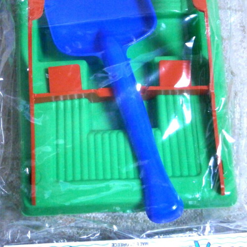 Speedboat toy new, Greek, plastic, green