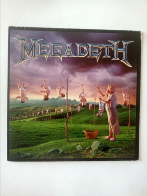 Megadeth Youthanasia 1994 μπλε βινύλιο σαν καινούργιο