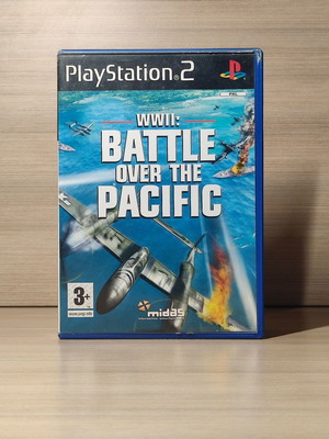 WWII Battle Over the Pacific PS2 like new, full English version