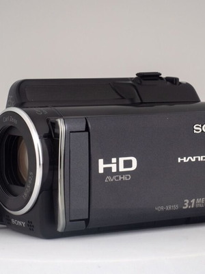 Sony HDR-XR155 Full HD Camcorder used with 120GB Hard Drive and Touch Screen