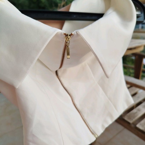 Toi&Moi Crop Top white like new, summer size S/M