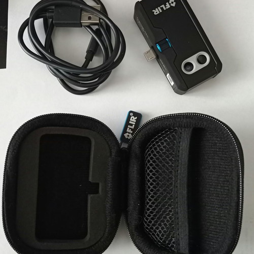 Flir One Pro Gen III thermal USB camera used for mobile devices