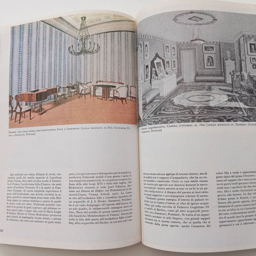 La Filosofia dell' Arredamento Mario Praz book like new, Italian