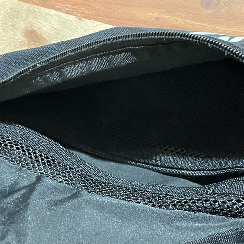 Nike waist bag used, black with adjustable strap