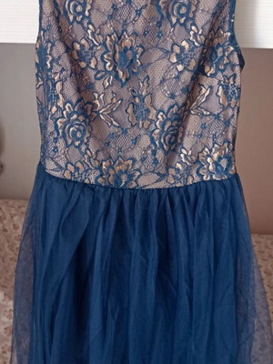 Forever 21 cocktail dress like new, navy blue, size S