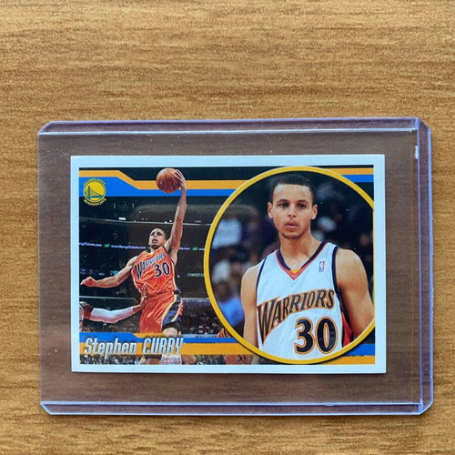 Stephen Curry 2010 Panini Sticker Insert #272 like new