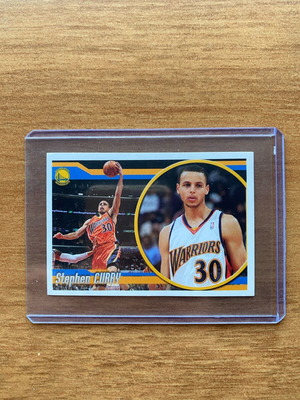 Stephen Curry 2010 Panini Sticker Insert #272 like new