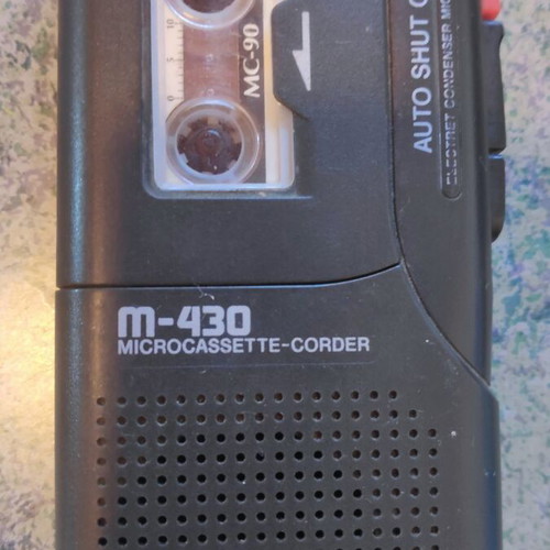 Sony M-430 Microcassette Recorder vintage, like new