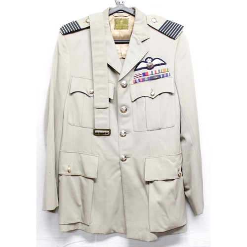 British 1950 summer pilot officer RAF tunic used
