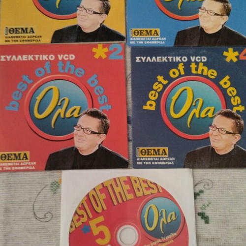Video CD Best of the show Ola, pack of 5, like new
