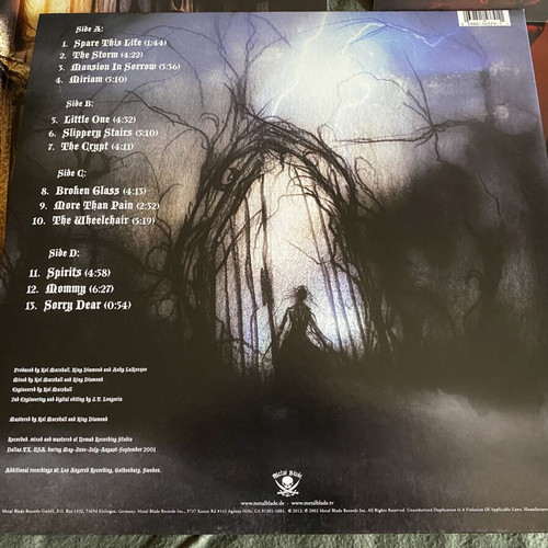 King Diamond Abigail 2LP amber vinyl