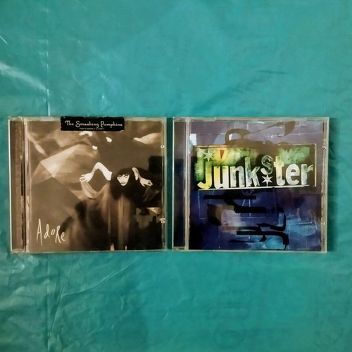 Junkster and The Smashing Pumpkins Adore CDs like new, rock