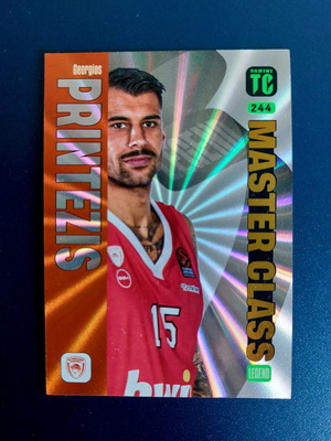 Panini Euroleague Top Class 2025 #244 Printezis (MASTER CLASS)